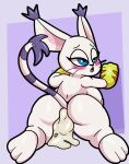  after_sex all_fours anthro anus bandai_namco big_breasts blush bodily_fluids breasts clothing cum cum_overflow digimon digimon_(species) excessive_cum excessive_genital_fluids female gatomon genital_fluids genitals gloves gloves_only handwear handwear_only hi_res looking_pleasured mostly_nude nipples nude pussy solo someth1ngoranother thick_thighs 