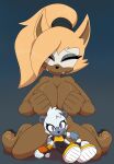  absurd_res barefoot big_breasts breasts canid canine canis duo feet female female/female foot_ninja15 hi_res humanoid idw_publishing lemur mammal nude plushie primate sega soles sonic_the_hedgehog_(comics) sonic_the_hedgehog_(idw) sonic_the_hedgehog_(series) strepsirrhine tangle_the_lemur whisper_the_wolf wolf 