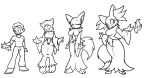  anthro bottomwear breasts chaoscroc clothed clothing delphox eyelashes eyes_closed female fire fur fur_growth gender_transformation generation_6_pokemon growth happy human male mammal medium_breasts monochrome mtf_transformation nintendo open_mouth pants pokemon pokemon_(species) sequence shirt smile solo solo_focus species_transformation standing surprised_expression tail tail_growth topwear transformation 
