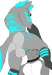  &lt;3 anthro anthro_on_anthro anthro_penetrated anthro_penetrating backsack ball_tuft balls balls_deep barely_visible_genitalia barely_visible_penis big_butt blake(blakethewolf) blue_hair blue_markings blue_penis body_hair body_in_mouth boyfriends brown_hair butt canid canine canis cheek_stripes collar countershading deep_penetration deep_throat dominant dominant_male duo face_fucking fellatio ferris(ferris_kovacs) ferris_draws fluffy fluffy_tail fur genitals grey_balls grey_body grey_fur hair hairy_balls hi_res humanoid_genitalia humanoid_penis irrumatio love male male/male mammal markings nude oral oral_penetration partners passionate penetration penile penile_penetration penis penis_in_mouth red_tongue romantic romantic_couple romantic_sex sex simple_background sitting slim submissive submissive_male tail tongue tuft white_background white_chest wolf yellow_markings 