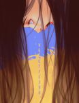  1girl absurdres anihelate blue_eyes brown_hair commentary crying english_commentary highres long_hair open_mouth original profile russo-ukrainian_war solo tears teeth translation_request 