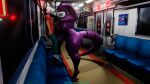  16:9 3d_(artwork) anthro big_butt butt digital_media_(artwork) dominant dominant_female female hi_res human male male/female mammal rapid_transit subway suicune_queen_(artist) wide_hips widescreen 