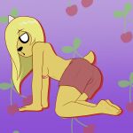  adventure_time anthro bear boxers_(clothing) boxers_only breasts bronwyn canid canine cartoon_network clothed clothing female footwear hi_res hybrid kamikiller mammal rainicorn solo topless topless_female underwear underwear_only 
