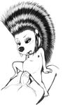  anthro ash_(sing) balls blush cowgirl_position crested_porcupine duo female flat_chested from_front_position genitals grose hi_res hystricid illumination_entertainment larger_male looking_at_another looking_down male male/female mammal monochrome nipples on_bottom on_top open_mouth penis porcupine pussy rodent sex sing_(movie) size_difference smaller_female teenager vaginal young 