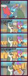  animal_crossing anthro audie_(animal_crossing) breath_of_the_wild canid canine canis clothed clothing comic dialogue english_text eyewear eyewear_on_head female feral fox glasses glasses_on_head hi_res humor inside link_(wolf_form) magnet male mammal nintendo onomatopoeia r-mk sheikah_slate sound_effects speech_bubble tail tail_motion tailwag text the_legend_of_zelda treasure_chest wolf wounded 