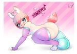  absurd_res anthro anthro_penetrated blush butt clothed clothing colored digital_drawing_(artwork) digital_media_(artwork) digital_painting_(artwork) dildo dildo_in_pussy dildo_insertion exhibitionism female female_penetrated fur hair hi_res kemono lagomorph large_toy leporid mammal masturbation ncize object_in_pussy object_insertion penetration pink_body pink_fur pink_hair rabbit sex_toy sex_toy_in_pussy sex_toy_insertion shaking skimpy solo tail toy trembling vaginal vaginal_penetration 