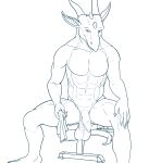  abs anthro balls bench big_balls claws clothed clothing dragon flaccid foreskin genitals gym hand_towel hi_res long_foreskin male nude partially_clothed pecs penis rebeldragon101 saggy_balls soft_penis solo spread_legs spreading towel uncircumcised_penis welshy_rhys 