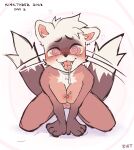  &lt;3 absurd_res anthro bodily_fluids breast_squeeze breast_squish breasts dripping female gulonine happy hi_res hypnosis hypnotic_eyes kinktober kinktober2023 mammal marten mind_control mustelid musteline pilot_(riotbackup) pine_marten riotbackup saliva saliva_drip saliva_on_breasts saliva_on_tongue saliva_string salivating solo squish tail tail_motion tailwag 