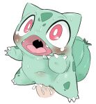  blush bodily_fluids bulbasaur claws clitoris cum cum_in_pussy cum_inside disembodied_penis doneru drooling duo female feral generation_1_pokemon genital_fluids genitals green_body hi_res leaking_cum leaking_pussy male male/female nintendo penetration penile penile_penetration penis penis_in_pussy pokemon pokemon_(species) pussy saliva simple_background solo_focus spots spotted_body tears vaginal vaginal_penetration white_background 