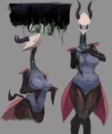  2023 anthro anthrofied arthropod beetle breast_rest breasts digital_media_(artwork) digital_painting_(artwork) eating ebbedrawin featureless_breasts female front_view giraffe_weevil hi_res hollow_knight insect non-mammal_breasts solo team_cherry weevil willoh_(hollow_knight) 