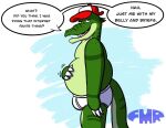  alligator alligatorid anthro blue_background briefs clothed clothing crocodilian detailed_background dialogue english_text foxmanad half-closed_eyes hand_on_stomach hat headgear headwear male narrowed_eyes open_mouth pants_meme parody red_baseball_cap red_clothing red_hat red_headwear redneck reptile scalie sharp_teeth signature simple_background smile solo teeth text tighty_whities topless underwear white_baseball_cap white_briefs white_clothing white_hat white_headwear white_underwear 