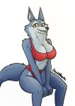  anthro big_breasts black_nose breasts canid canine canis clothed clothing deskmaniac digital_media_(artwork) female fingers fur hair hi_res illumination_entertainment looking_at_viewer mammal multicolored_body multicolored_fur porsha_crystal simple_background sing_(movie) smile solo teeth teeth_showing two_tone_body two_tone_fur wolf yellow_eyes 