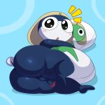  2018 absurd_res amphibian anthro balls big_butt blue_balls blue_body blue_butt blush blush_lines body_pillow butt dakimakura_design dakimakura_pillow duo embrace genitals hi_res hug keronian keroro looking_at_viewer looking_back male male/male open_mouth penis pillow sgt._frog short_tail sssonic2 tail tamama thick_thighs third-party_edit wide_hips 