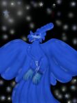  5 absurd_res anthro avian big_breasts bird bird_pussy blue_bird blue_body blue_fur blush bodily_fluids breasts clitoris f&eacute;nix female female_bird fenix fur genital_fluids genitals hi_res hybrid invalid_tag number_creatures pussy pussy_juice sesame_street solo star vaginal 