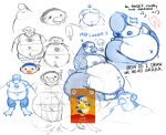  anthro armpit_hair avian beak belly big_belly bird body_hair butt chabwick_(animal_crossing) chocopaws2 clothed clothing digital_media_(artwork) english_text fatpad food fupa happy_trail hi_res male moobs navel nipples nude obese obese_anthro obese_male open_mouth overweight overweight_anthro overweight_male penguin popsicle solo tail text tuft x_navel 