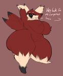  2023 anthro avian big_breasts big_butt bird breasts butt dialogue digital_media_(artwork) english_text eyelashes feathers female hands_behind_head hi_res huge_butt huge_hips huge_thighs hyper hyper_hips hyper_thighs irene_(xytora) looking_at_viewer owl raised_arms red_body red_eyes red_feathers short_stack solo text thick_thighs wide_hips xytora 