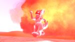  anthro dryiff_(artist) explosion machine male protogen running running_away scared solo 