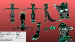  absurd_res anthro hi_res male model_sheet rexouium xevian_(xevianlight) xevianlight 