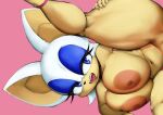  anthro big_breasts breasts clothing colored cropped female footwear hi_res high_heels kyugata nude open_mouth rouge_the_bat sega simple_background smile solo sonic_the_hedgehog_(series) spread_legs spreading thick_thighs 