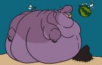  blobby common_hippopotamus degen_gulch fat_female fat_fetish female feral hippopotamid immobile mammal overweight solo 