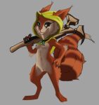  anthro archerteamr_artist breasts butt digital_media_(artwork) dota erection female genitals hood hoodwink_(dota) looking_at_viewer mammal nipples nude pussy rodent sciurid simple_background smile solo tail tree_squirrel vaginal white_background white_body 