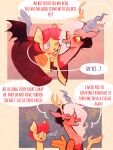 absurd_res antlers comic crossgender dialogue discord_(mlp) english_text equid equine female fluttershy_(mlp) friendship_is_magic ftm_crossgender hasbro hi_res horn male mammal my_little_pony red_eyes sockiepuppetry text 