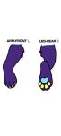  absurd_res anthro canid canine canis domestic_dog feet foot_focus german_shepherd herding_dog hi_res hybrid hyena male mammal model_sheet pastoral_dog solo stero sterothefur 