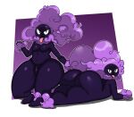  balls big_butt butt cherryfox73 duo gastly generation_1_pokemon genitals ghost huge_butt humanoid looking_at_viewer looking_back male male/male nintendo not_furry nude open_mouth penis pokemon pokemon_(species) simple_background smile solo spirit teeth thick_thighs tongue tongue_out wide_hips 