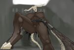 absurd_res anthro areola big_breasts biped bone bone_tail breasts capra_demon clothing curvy_figure dark_souls female fromsoftware genitals hi_res huge_breasts innie_pussy low-angle_view melee_weapon mostly_nude nipples plump_labia pussy realius skull skull_head solo sword thick_thighs torn_clothing voluptuous weapon worm&#039;s-eye_view 