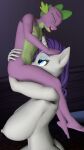  3d_(artwork) absurd_res age_difference anthro big_breasts breasts daemont92 digital_media_(artwork) dragon duo equid equine eyebrows eyes_closed feet fellatio female friendship_is_magic fur hair half-closed_eyes hand_on_head hasbro hi_res horn horse lifting male male/female mammal my_little_pony narrowed_eyes nipples open_mouth oral penile pony purple_body purple_eyebrows purple_hair purple_scales rarity_(mlp) scales scalie sex spike_(mlp) unicorn unicorn_horn white_body white_fur white_nipples 