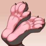  2018 anklet anklet_only anthro cervine deer feet foot_fetish foot_focus full_pad fur grey_body grey_fur jewelry kazutsu low_res male mammal paws paws_only pink_soles plantigrade ra&#039;deer 