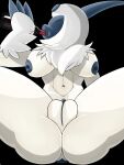 15roacxs 3:4 absol absurd_res alcoholic_drink anthro breasts female generation_3_pokemon genitals hi_res nintendo pokemon pokemon_(species) pussy solo 