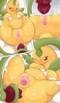  absurd_res anal anal_penetration bayleef dildo dildo_in_ass dildo_insertion female feral generation_2_pokemon genitals hi_res masturbation nintendo object_in_ass penetration pokemon pokemon_(species) pussy sex_toy sex_toy_in_ass sex_toy_insertion solo thick_thighs toying_self type yellow_body 