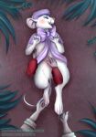  anthro bernard_(the_rescuers) blush chapka dipodomyine disney female granatrix group heteromyid hi_res jake_(the_rescuers) kangaroo_mouse laugh lying makeup mammal miss_bianca_(the_rescuers) mouse murid murine on_back rodent the_rescuers_(disney) the_rescuers_down_under tickling 