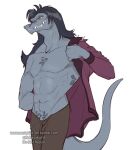  abs anthro australet789 disney hair hi_res lizard male muscular muscular_anthro muscular_male pecs reptile scales scalie sharp_teeth solo star_vs._the_forces_of_evil tail teeth toffee_(svtfoe) 