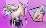  absurd_res anatomically_correct anatomically_correct_genitalia animal_genitalia bodily_fluids bracelet breath deer dildo disembodied_hand female feral genital_fluids genitals ghost_hands hand_in_mouth hi_res hooves jewelry mammal masturbation mawplay mouth_play muffinlicious open_mouth purple_eyes pussy pussy_juice saliva sex_toy simple_background solo solo_focus teats udders 