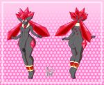  2021 absurd_res alternate_species anklet balls big_penis biped collar derthevaporeon diancie fan_character femboy gem gem_in_hip generation_6_pokemon genitals grey_body grey_skin hi_res humanoid humanoidized jewelry legendary_pokemon looking_at_viewer male nintendo penis pink_eyes pokemon pokemon_(species) rock solo 