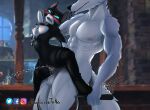  2023 abdominal_bulge abs anthro anthro_on_anthro anthro_penetrated anthro_penetrating anthro_penetrating_anthro athletic athletic_anthro athletic_male balls black_body black_fur black_nose blush bodily_fluids boots boots_only breasts canid canine canis clothing death_(puss_in_boots) domestic_cat dreamworks duo ejaculation felid feline felis female female_penetrated footwear footwear_only fur genital_fluids genitals hi_res kitty_softpaws larger_male male male/female male_penetrating male_penetrating_female mammal mostly_nude multicolored_body multicolored_fur musical_note nipples nude pecs penetration penile penile_penetration penis penis_in_pussy pink_nose puss_in_boots_(film) puss_in_boots_the_last_wish pussy pussy_ejaculation pussy_ejaculation_while_penetrated pussy_juice sex sickle signature size_difference smaller_female smaller_penetrated spread_legs spreading taka_studio two_tone_body two_tone_fur vaginal vaginal_penetration whiskers whistle white_body white_fur wolf 