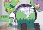  absurd_res anthro big_butt bottomwear butt butt_sniffing clothing duo female feral generation_1_pokemon generation_5_pokemon hi_res humanoid inside_clothing inside_panties inside_underwear larger_female male male/female maractus marchys_(poisonsneksoffie) nintendo panties poisonsneksoffie pokemon pokemon_(species) rattata school_uniform size_difference skirt smaller_male sniffing thick_thighs trapped trapped_in_butt trapped_in_clothing underwear uniform worried worried_face worried_look 
