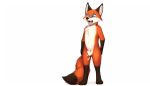  ai_generated anthro bodily_fluids canid canine cum fox genital_fluids male male/male mammal solo syrox 