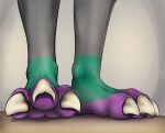 anthro artist_muffinvinvin character_muffin claws dragon feet hi_res male paws soles solo toes 