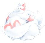  ambiguous_gender anthro belly belly_grab belly_jiggle belly_overhang belly_rolls big_belly chubby_cheeks fat_rolls generation_3_pokemon hi_res huge_thighs jiggling looking_at_self love_handles moobs morbidly_obese morbidly_obese_ambiguous morbidly_obese_anthro navel nintendo obese obese_ambiguous obese_anthro overweight overweight_ambiguous overweight_anthro pokemon pokemon_(species) solo thick_thighs veiukket weight_gain zangoose 