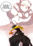  absurd_res anthro arthur_zoloto avian back_muscles beak bear bed_covers bedding bird black_body black_feathers blonde_eyebrows blue_background blush blush_lines booboo34 claws comic_panel covering covering_eyes covering_face deltoids dialogue duo english_text eyebrows eyes_closed feathers finger_claws fur hair hi_res long_eyebrows looking_back male male/male mammal multicolored_body multicolored_feathers muscular muscular_anthro muscular_male narrowed_eyes open_mouth orange_beak pecs penguin pictographics pink_background pivoted_ears polar_bear quinn_candreva simple_background speech_bubble text thick_eyebrows two_tone_body two_tone_feathers ursine white_body white_feathers white_fur white_hair yellow_eyes 