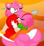  2023 3barts 4k abstract_background absurd_res accessory amy_rose anthro big_breasts big_butt blush bottomwear bouncing_breasts bouncing_butt breast_focus breast_grab breast_jiggle breast_squish breasts bubble_butt butt butt_jiggle classic_amy_rose classic_sonic_(universe) clothing curvaceous curvy_figure dialogue digital_drawing_(artwork) digital_media_(artwork) dress duo english_text eulipotyphlan eyelashes face_in_breasts female female/female fingers fur gloves green_eyes hair hair_accessory hairband hand_on_breast handwear hedgehog hi_res hourglass_figure huge_breasts huge_butt jiggling mammal miniskirt motion_lines multicolored_body multicolored_fur open_mouth panties pink_body pink_fur pink_hair sega self_love short_hair short_tail simple_background skirt small_waist smile sonic_the_hedgehog_(series) squish tail tail_motion tailwag tan_body tan_fur text thick_thighs thigh_jiggle tongue two_tone_body two_tone_fur underwear voluptuous white_clothing white_panties white_underwear wide_hips 
