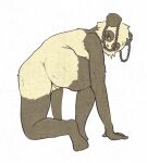  absurd_res anthro bear butt female furry genitals giant_panda hi_res kelsey_chianoko mammal nude pinup pose pussy solo 