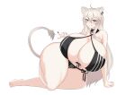  animal_humanoid barefoot big_breasts big_butt bikini blush breasts butt cleavage clothed clothing ear_piercing feet felid felid_humanoid female grey_eyes grey_hair hair hi_res hololive huge_breasts huge_butt huge_thighs humanoid hyper hyper_breasts hyper_thighs licking licking_lips lion_humanoid lying mammal mammal_humanoid narrowed_eyes on_side pantherine pantherine_humanoid piercing puffywaffles shishiro_botan side_boob simple_background smile solo swimwear tail thick_thighs tongue tongue_out virtual_youtuber 