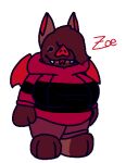  ambiguous_gender anthro bat bat_wings big_breasts breasts chubby_ambiguous clothed clothing fangs felineflustered hoodie low_res mammal membrane_(anatomy) membranous_wings sketch solo sweatpants teeth text topwear trans_(lore) wide_hips wings zoe_(felineflustered) 