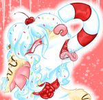  &lt;3 &lt;3_eyes anthro asphyxiation bodily_fluids bow_ribbon candy candy_cane canid canine canis cherry chocolate choking christmas cream_(darkness35wolf) curled_hair cute_eyes dairy_products darkness35wolf dessert dessert_wolf digital_drawing_(artwork) digital_media_(artwork) fangs female fluffy fluffy_ears food fruit fur hair hi_res holidays ice inner_ear_fluff licking mammal plant ribbons saliva saliva_on_tongue saliva_string sexy_eyes shaded snout snow snowflake snowing soft_shading solo solo_focus sprinkles sucking syrup teeth tongue tongue_out tuft whipped_cream wolf 