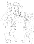  absurd_res age_difference anthro bat canid canine darkeros duo female fox hi_res male male/female mammal miles_prower older_female role_reversal rouge_the_bat sega sonic_the_hedgehog_(series) younger_male 