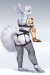  anthro clothing ear_piercing ear_ring female hi_res legwear lingerie lombax looking_at_viewer mammal oktoberbeef piercing prosthetic prosthetic_arm prosthetic_limb ratchet_and_clank ring_piercing rivet_(ratchet_and_clank) solo sony_corporation sony_interactive_entertainment standing stockings 
